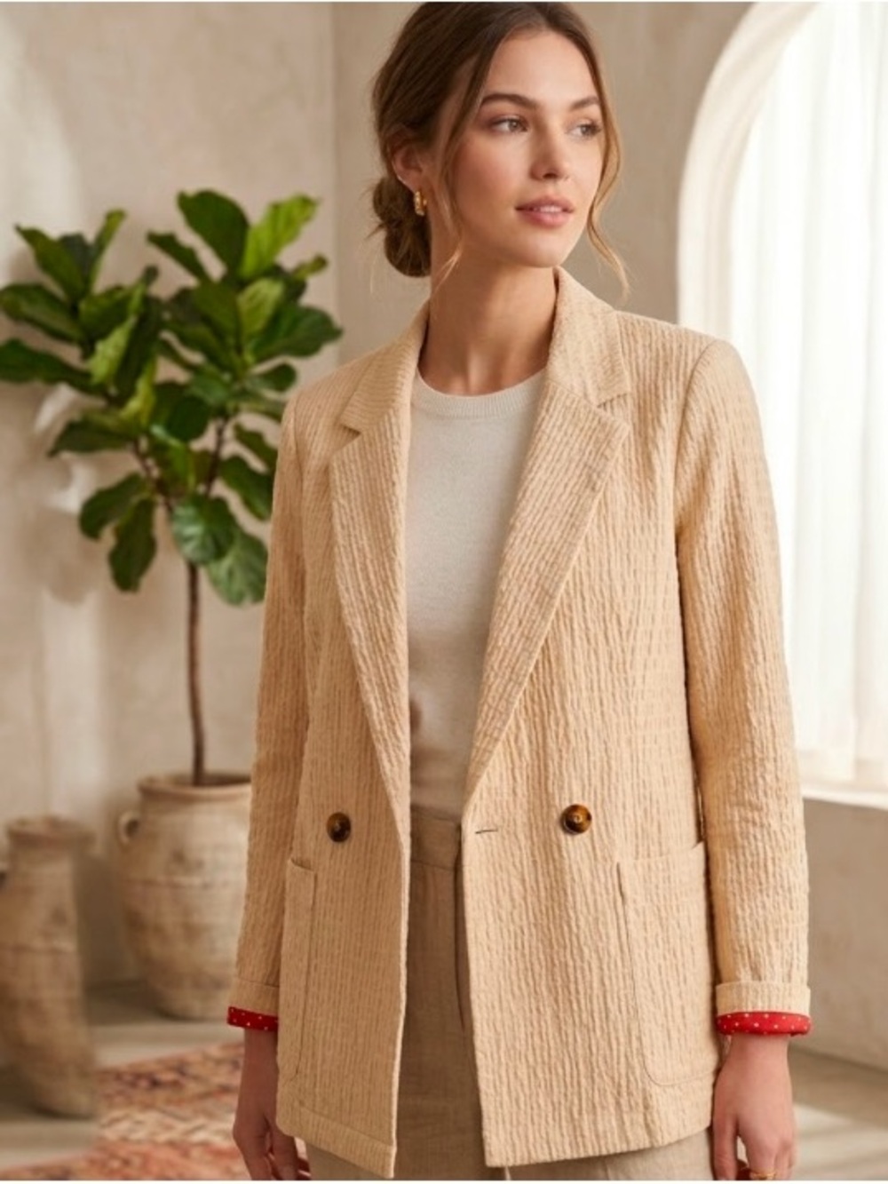 "Carlee Corduroy Blazer"